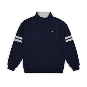 B-Shield II 1/2 Zip Navy/ Heather Grey